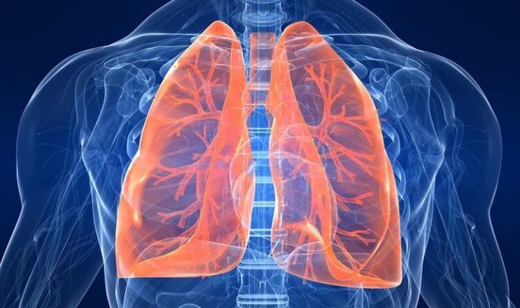 patología pulmonar como causa del dolor debajo del omóplato izquierdo
